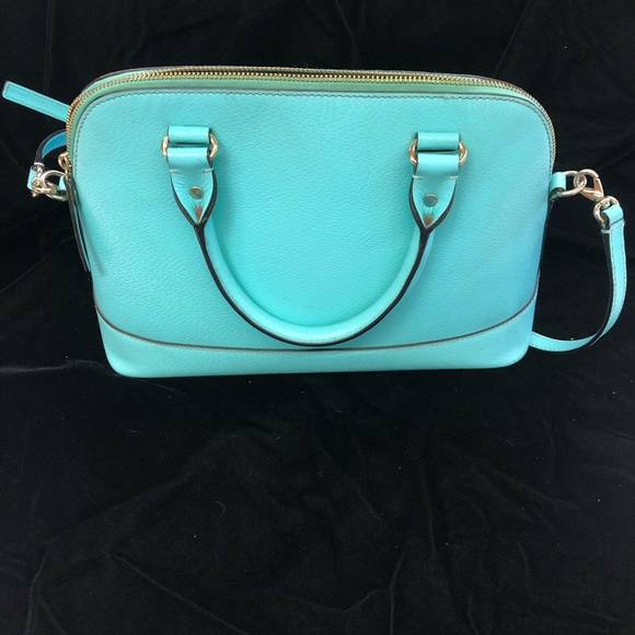 Kate Spade New York teal color shoulder purse - Picture 2 of 7